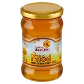 Miód - Miód pszczeli wielokwiatowy BARTNIK SĄDECKI 400g - miniaturka - grafika 1