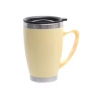 Kubki termiczne - Kubek termiczny Modern 0,45 l żółty - miniaturka - grafika 1