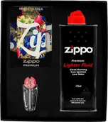Trafika - Zestaw Zippo Zapalniczka Design 2 Prezentowy No1 - miniaturka - grafika 1