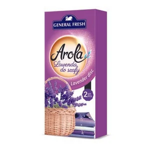 Odświeżacz lawenda do szafy Arola 2 sztuki lawenda General Fresh - Odświeżacze powietrza - miniaturka - grafika 1