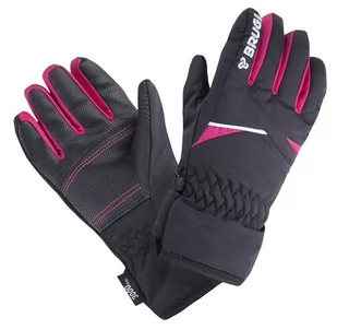 BRUGI Dziecięce Rękawiczki BRUGI 1ZG4 1ZG4/TD23/1C/BCK - Rękawice narciarskie - miniaturka - grafika 1