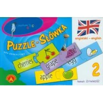 Alexander Puzzle Słówka Ang. Żywność WGALXE0UG011227 - Puzzle - miniaturka - grafika 1