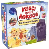 Dzieci kontra Rodzice Tajemnice Świata Nowa - Gry planszowe - miniaturka - grafika 1
