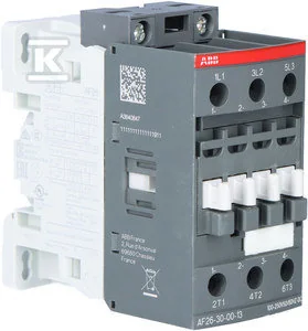 ABB Stycznik AF26-30-00-13 3-polowy Moc znamionowa AC-3: 11kW Prąd roboczy AC-3: 26A Napięcie cewki: 100-250V AC/DC 1SBL237001R1300 AF26-30-00-13 - Bezpieczniki elektryczne - miniaturka - grafika 2