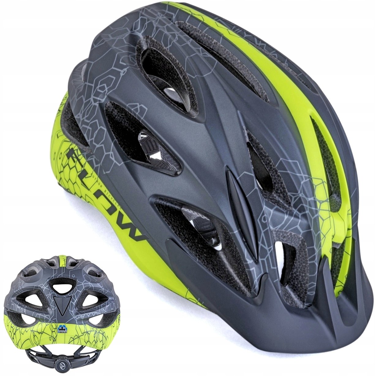 Kask rowerowy Author Flow X9 58-61cm czarny mat