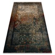 Dywany - Dywan wełniany OMEGA MAMLUK Rozeta vintage szmaragd, 235x350 cm - miniaturka - grafika 1