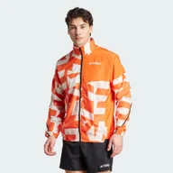 Buty trekkingowe damskie - Adidas Terrex Wiatrówka Terrex Multi Printed orange - miniaturka - grafika 1