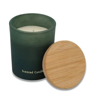 Świeca sojowa Somonte, zielony - Świece - miniaturka - grafika 1