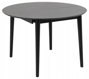 Montreux czarny stół okrągły 115-154 cm - Stoły - miniaturka - grafika 1