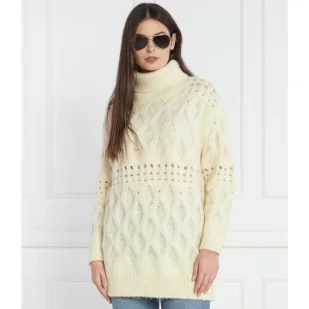 Silvian Heach Sweter | Loose fit | z dodatkiem wełny - Swetry damskie - miniaturka - grafika 1