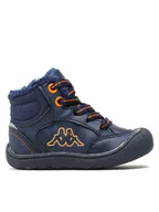 Buty dla chłopców - Kappa Trzewiki 280019M Granatowy - miniaturka - grafika 1
