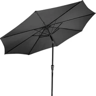 Parasole ogrodowe - STILISTA Parasol Market Ø 3 m, 180 g/m2, antracyt + pokrowie - miniaturka - grafika 1