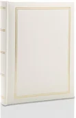 Albumy fotograficzne - Album wsuwany Gedeon Classic White (50 zdjęć 15x21) - miniaturka - grafika 1