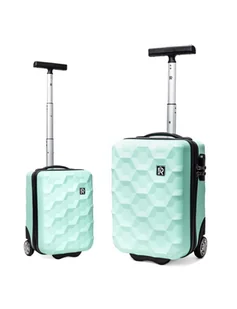 Mała walizka podróżna 884 XS 40x20x25 MIĘTOWY - Walizki - miniaturka - grafika 1