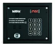 Akcesoria do domofonów i wideodomofonów - Laskomex CP-2503TP czarna Panel audio z czytnikiem kluczy "Dallas"  - miniaturka - grafika 1