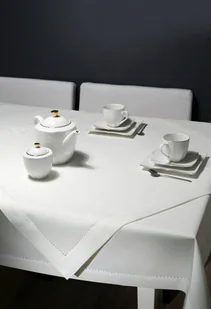 Obrus 120 x 220 Plamoodporny z Mereżką wz. 240_Bia - Obrusy i serwetki - miniaturka - grafika 5