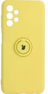 Etui i futerały do telefonów - Bizon Etui Case Silicone Ring Galaxy A13 4G żółte BCSRGALA134GYW - miniaturka - grafika 1