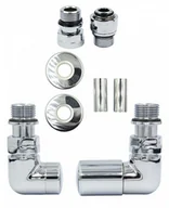 Zawory i kraniki - Zawór regulacyjny Vision chrom prawy GZ1/2 All in One - miniaturka - grafika 1