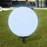 Lampy ogrodowe - vidaXL  Ogrodowa lampa solarna LED 50cm, 1szt z uziemieniem Spike - miniaturka - grafika 1