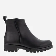 Botki damskie - Botki damskie skórzane ECCO Modtray W 49006301001 37 Czarne (194890321816). Botki damskie - miniaturka - grafika 1