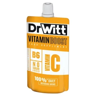 DrWitt Vitamin Boost Multifruit Suplement diety 90 g - Napoje energetyczne i izotoniczne - miniaturka - grafika 1