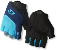 Rękawiczki rowerowe - Giro Rękawiczki rowerowe Bravo Gel blue jewel black r. M GR-7085635 - miniaturka - grafika 1