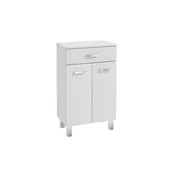 Szafki łazienkowe - Szafka stojąca MEA B50 DSM 2D1S biały - miniaturka - grafika 1