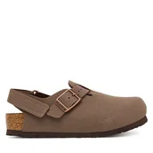 Buty dla chłopców - Sandały Birkenstock Tokio As 1027916 S Brązowy - miniaturka - grafika 1