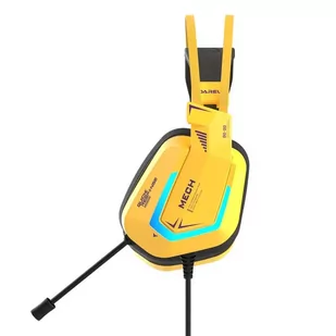 Dareu EH732 USB RGB (żółte) - Słuchawki - miniaturka - grafika 2