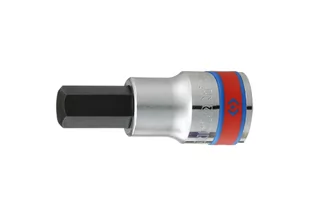 NASADKA KRÓTKA 1/2" Z KOŃCÓWKĄ HEX 7/16" x 60mm King Tony - Klucze i nasadki - miniaturka - grafika 1