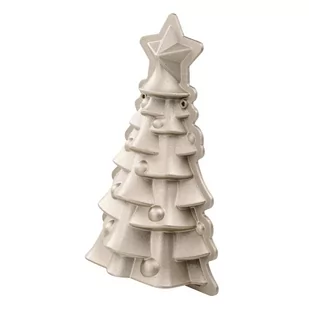 Beżowa aluminiowa forma do pieczenia Dr. Oetker White Christmas Baking, 16 x 26 cm - Formy do ciast - miniaturka - grafika 1