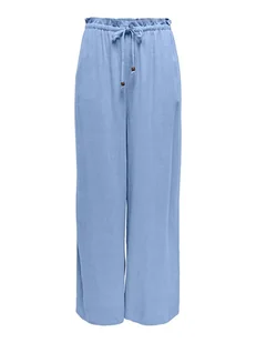 ONLY Spodnie w kolorze błękitnym - Spodnie sportowe damskie - miniaturka - grafika 1