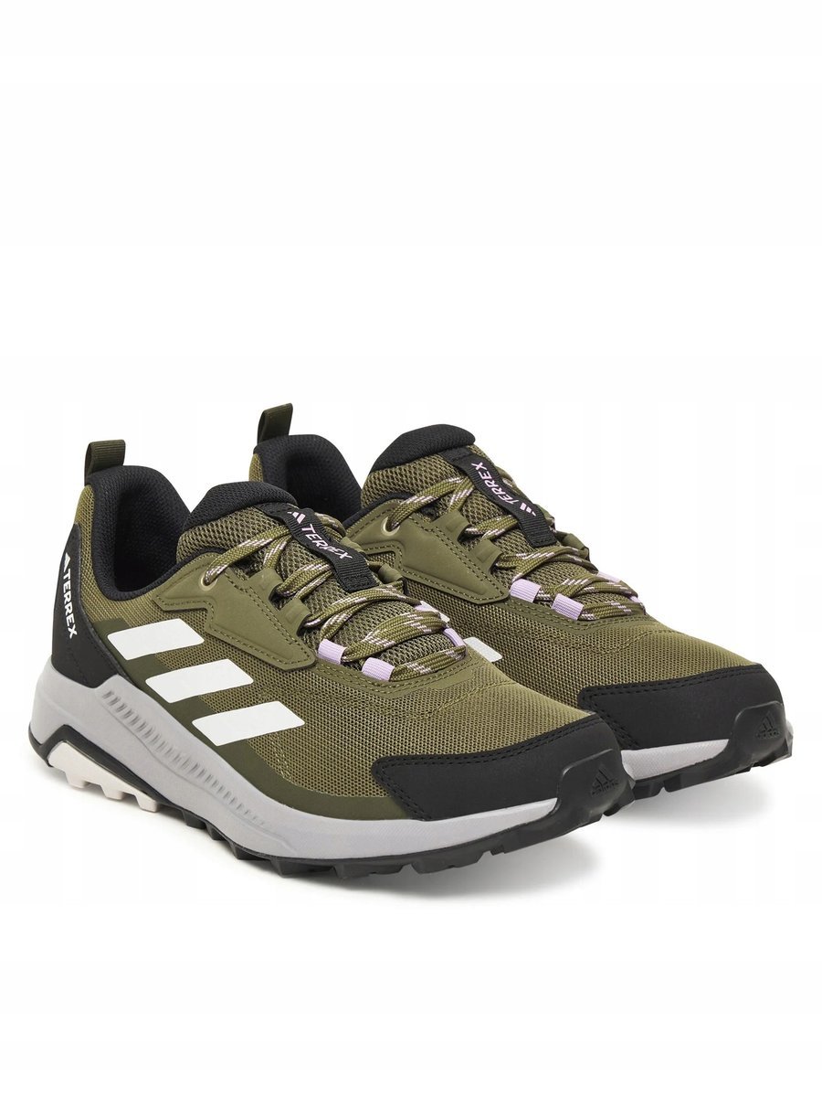 ADIDAS TERREX ZIELONE SPORTOWE TREKKINGOWE BUTY Z SIATECZKĄ 40 2/3 16KA