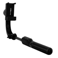 Selfie stick - Stabilizator do smartfona, selfie stick i składany statyw, Akashi - Czarny - miniaturka - grafika 1