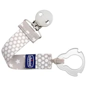 Akcesoria do smoczków - Chicco Uniwersalna tasiemka do smoczka 0m+ neutral - miniaturka - grafika 1