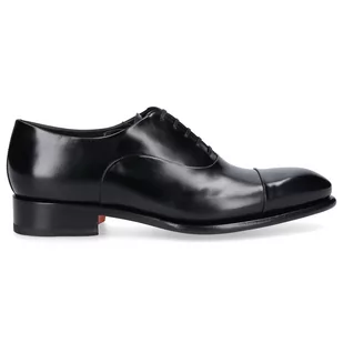 Santoni Buty biznesowe Oxford 12621 skóra cielęca - Półbuty damskie - miniaturka - grafika 1