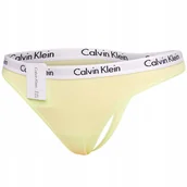 Majtki damskie - CALVIN KLEIN STRINGI DAMSKIE THONG NEON GREEN r.XS - miniaturka - grafika 1