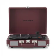 Gramofony - Crosley Crusier Deluxe BT burgundowy - miniaturka - grafika 1
