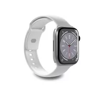 Akcesoria do zegarków - Puro SILICON BAND Apple Watch 42-44-45-49mm (biały) - miniaturka - grafika 1