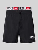 Kąpielówki męskie - Spodenki kąpielowe z elastycznym pasem model ‘VISPER’ - miniaturka - grafika 1