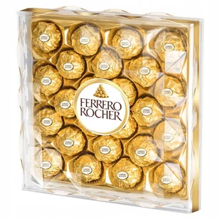 Ferrero Rocher Chrupiący wafelek z kremowym nadzieniem i orzechem laskowym - Bombonierki i czekoladki - miniaturka - grafika 1