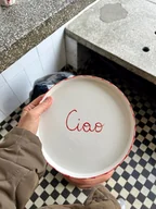 Tace i patery - Talerz porcelanowy CIAO / 21 cm - miniaturka - grafika 1
