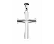 Biżuteria religijna - Valerio.pl Srebrny krzyżyk krzyż diamentowany srebro 925 KD018 KD018 - miniaturka - grafika 1