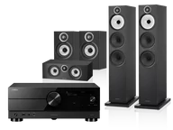 Kino domowe - Yamaha RX-A2A (czarny) + 603 S3 (czarny) + 607 S3 (czarny) + HTM6 S3 (czarny) - miniaturka - grafika 1