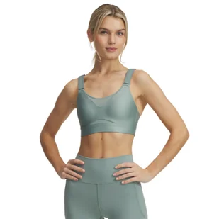 Biustonosz treningowy Under Armour UA Infinity High 2.0 Bra - zielony - Bielizna sportowa damska - miniaturka - grafika 1