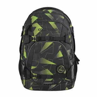 coocazoo Plecak szkolny Mate 44 cm lime flash - Plecaki szkolne i tornistry - miniaturka - grafika 1