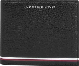 Tommy Hilfiger portfel skóra naturalna czarny mężczyzna - Portfele - miniaturka - grafika 1
