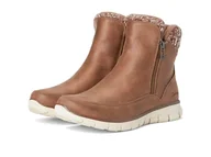 Botki damskie - Skechers Damskie botki Synergy, Brązowy, 36 EU - miniaturka - grafika 1