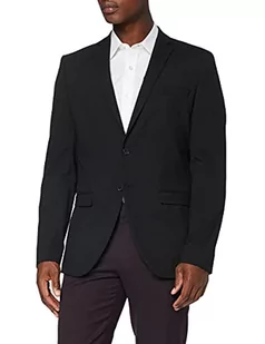 SELECTED HOMME Marynarka męska slim fit, czarny, 54 - Marynarki męskie - miniaturka - grafika 1