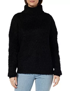 usha WHITE LABEL Damski sweter z dzianiny Lynnea, czarny, XS/S, czarny, XS-S - Swetry damskie - miniaturka - grafika 1